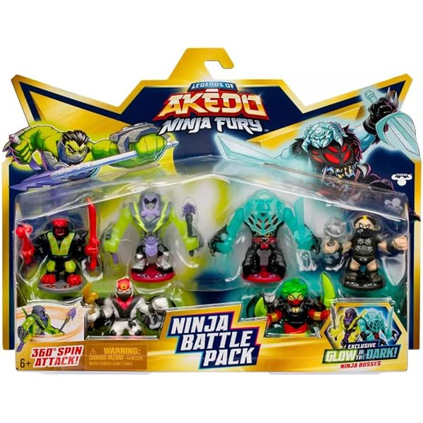 Legends of Akedo Ninja Bosses, Scorched Claw, 3
